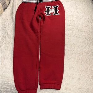 Red Kids Jogger Pants